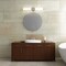 Z-Lite Cooper Vanity, 1-Light, 25 In.W x 4 In.L x 4.75 In.H, Brushed Nickel/Frosted 1010-25W-BN-LED - alternate 8